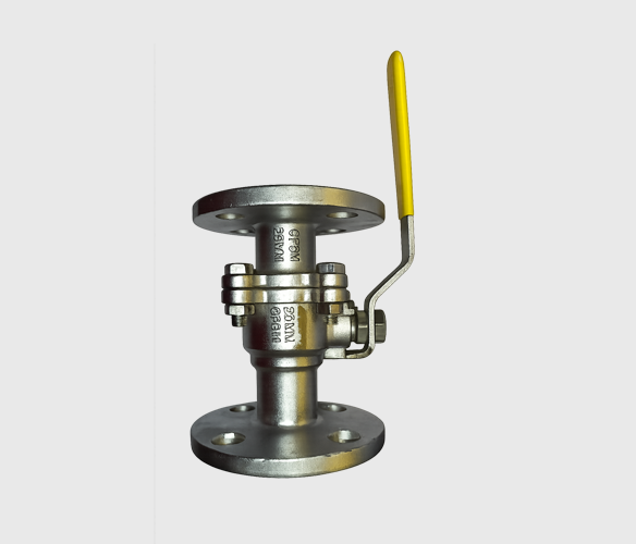 S S Ball Valve 2pc - Flange End