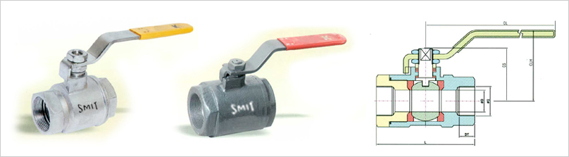 Ball Valves - 1pc S/E